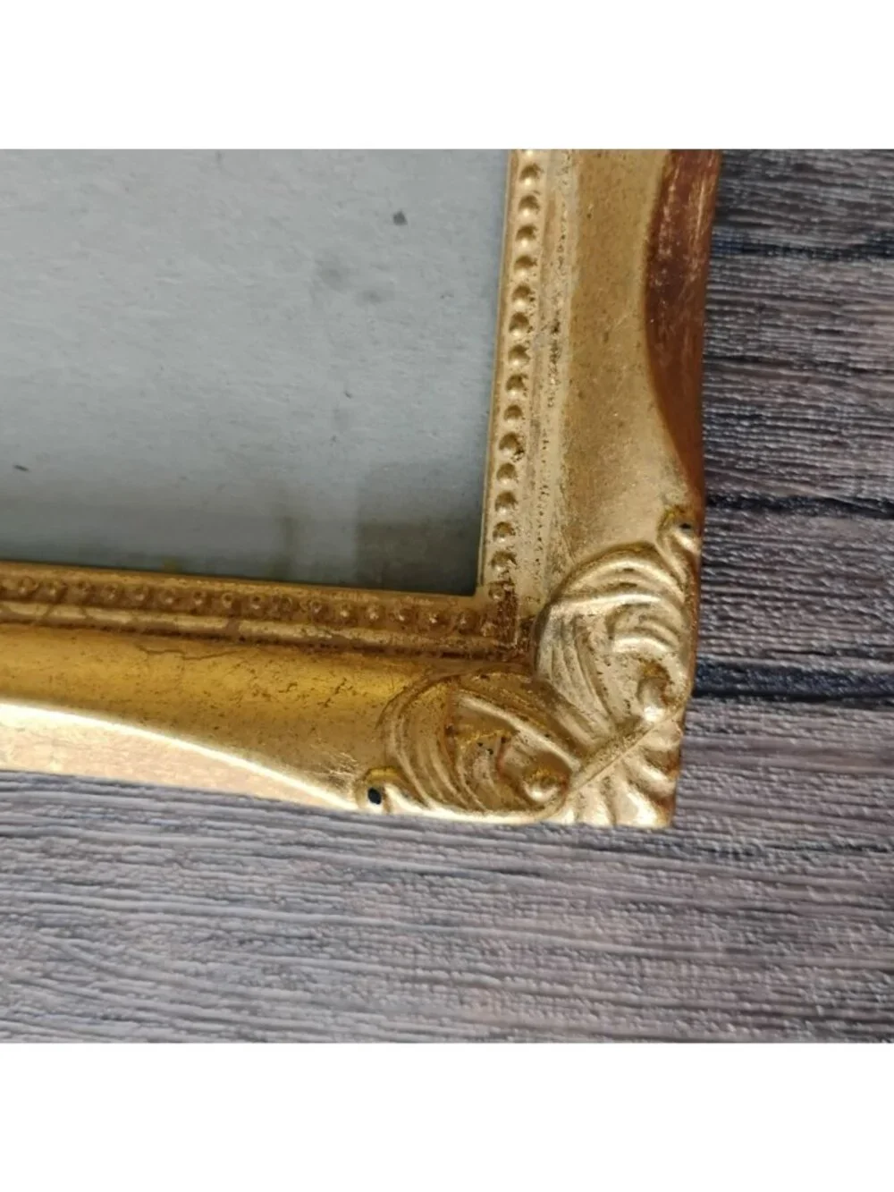Vintage Ornate Gold-Tone Picture Frame 8x6